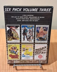 Six Pack Vol Three - 2 DVD Set New Sealed Code Red - Psycho From Texas OOP  - Imagen 1 de 2