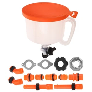 Spill-proof Radiator Filler Funnel Kit Car Cooling System Coolant - Bild 1 von 12