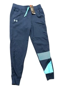 NEW WITH TAGS Under Armour Rival Academy Youth Sweatpants NAVY BLUE SIZE YXL - Picture 1 of 2