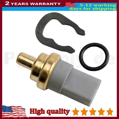 Coolant Temperature Sensor For 03-08 Volkswagen Jetta 1.8 1.9 2.0L 06A919501a - Image 1 of 4