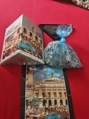 Heye Puzzle Loup "Café de la Paix", 8352, 500 Pieces, Complete + Poster, Rare - Image 1 of 4