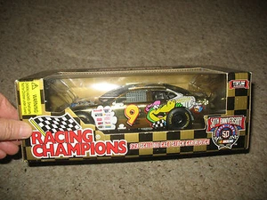 NIB Road Champions Nascar Gold 1:24 Scale Die Cast Stock Car Rep, Cartoon N. #9 - Picture 1 of 3