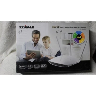 Edimax AC750 Multi Function Dual Band Wi-Fi Router (Pre-OWNED) - Image 1 of 2