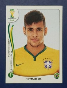 Panini 2014 World Cup Brazil # 48 Neymar Jr. Sticker