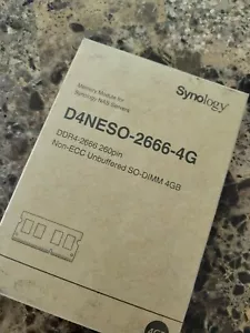 Synology SODIMM Non-ECC RAM DDR4-2666 4GB (D4NESO-2666-4G) - Picture 1 of 4
