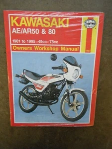 Kawasaki AE/AR50&80 1981-1995 Haynes Owners Workshop Manual - Picture 1 of 3