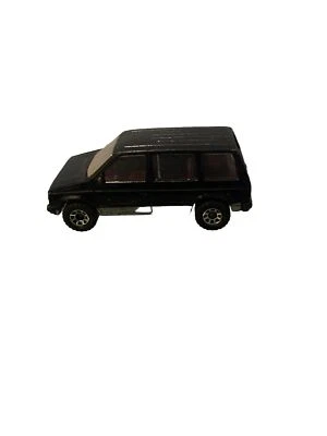 1983 Matchbox Diecast 1/64 Escala Negro y Plata 1984 Dodge Caravan Vintage Foto 1 de 4
