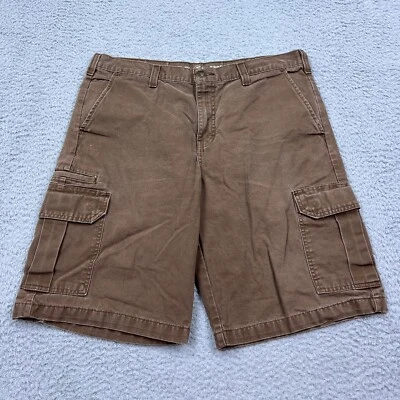 Dickies Mens 11" Lightweight Duck Cargo Short Size 36* Relaxed Fit Brown Outdoor - Image 1 of 4