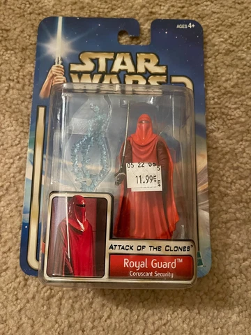 2002 STAR WARS ATTACK OF THE CLONES ROYAL GUARD CORUSCANT SECURITY NIP # 19 Cover