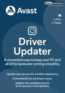 Avast Driver Updater 2025 - 3 PC - 2 Years - [Download] - Picture 1 of 4