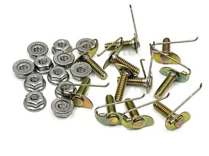 Guardabarros puerta techo moldura clips 1/2"-5/8 ancho se adapta a Dodge 12 piezas ssfl - Imagen 1 de 3