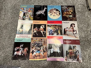 The Carousel News and Trader  Magazine 1991 Full Set - 12 Magazines Jan. - Dec. - Imagen 1 de 2