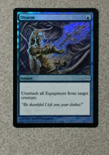 MTG MAGIC THE GATHERING DISARM 1X (FOIL) MIRRODIN, INSTANT, COMMON LIGHT PLAY