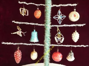alter - antiker Weihnachtsschmuck –Christbaumschmuck, Lauscha & Gablonz, 5D205-1 - Bild 1 von 7