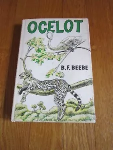 Ocelot B.F.Beebe James Ralph Johnson Mexico Zoologists & Folklore BCE Cat Rare - Imagen 1 de 8