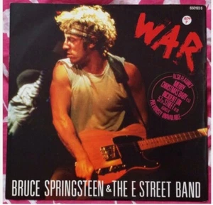 BRUCE SPRINGSTEEN AND THE E STREET BAND,WAR,VINTAGE 1986 MAXI SINGLE.VG+/EX - Picture 1 of 6