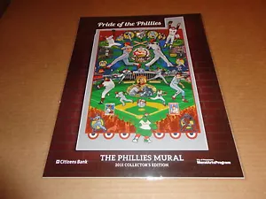 Mural impreso Pride of the Phillies 2015 ~ Howard-Mcgraw-Schmidt ~ 8/6/15 ~ SGA - Imagen 1 de 1