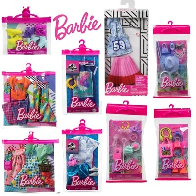 MATTEL BARBIE MODE ZUBEHÖR KEN KLEID TASCHE SCHMUCK KLEIDUNG SCHUHE SONNENBRILLE ANZUG