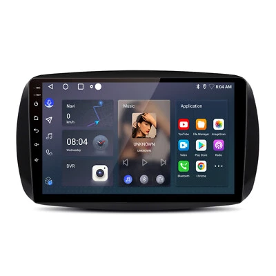 64GB Für Smart Forfour Fortwo 453 ﻿Carplay Android Autoradio GPS NAVI BT DAB+ 4G - Bild 1 von 4