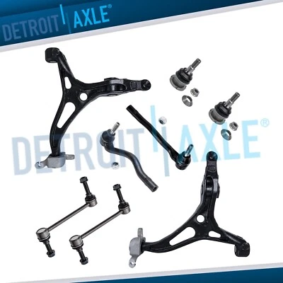 8pc Front Lower Control Arms Tierods for Mercedes-Benz GL320 ML320 ML350 GL450 - Image 1 of 4