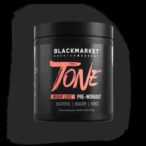 BLACK MARKET LABS FIERCE TONE 30 SERVINGS PRE WORKOUT ENERGY FOCUS WEIGHT LOSS - Picture 1 of 1
