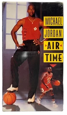 Michael Jordan Air Time NBA Basketball VHS Tape 1993 CBS/Fox Video 55 Minutes - Image 1 of 4