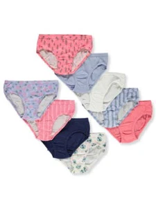 Fruit of the Loom Girls 4-14 Hipster Underwear, 9 Pack - Picture 1 of 1