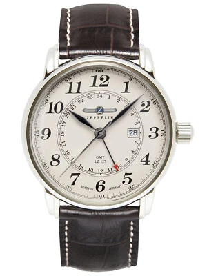 Zeppelin 7642-5 LZ-127 Herrenuhr 42mm 5ATM - Bild 1 von 2