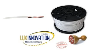 Cavo 2 fili twistato 2X1 VIEDOCITOFONI VIDEOCITOFONO 100 METR TIPO 1083/90 urmet - Foto 1 di 5