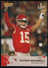 2019 Panini Instant Super Bowl LIV Champions - Kansas City Chiefs - Pick a Card