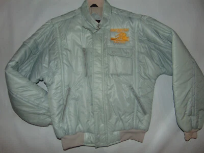 Chattanooga Chew NASCAR Racing EQUIPO EMITIDO Pit Crew Años 80 CHAQUETA ACOLCHADA Abrigo RARO Foto 1 de 4