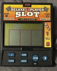Radio Shack Deluxe 2 Player Hand Held Slot Game - Free Shipping - Picture 1 of 2