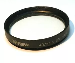 Tiffen 40.5mm UV Haze -1 lens Filter - excellent condition made in USA - Picture 1 of 10