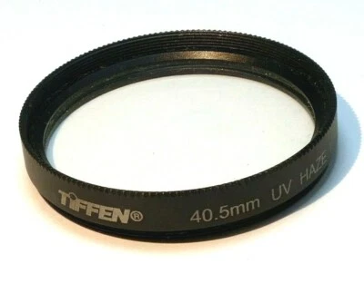 Tiffen 40.5mm UV Haze -1 lens Filter  - excellent condition made in USA - Image 1 of 4