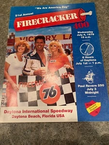Nascar 7.4.79 Firecracker 400 Program, Daytona International Speedway, 21st Annual - Bild 1 von 4