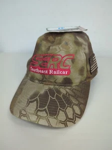 SERC Southeast Railcar Kryptek Camo Ball Cap Hat Adjustable Strap Back Nwts - Picture 1 of 7