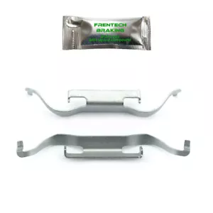 Front Pad Fitting Kit Caliper Springs For Peugeot 3008 MK2 (2016->) (304mm) - Picture 1 of 5