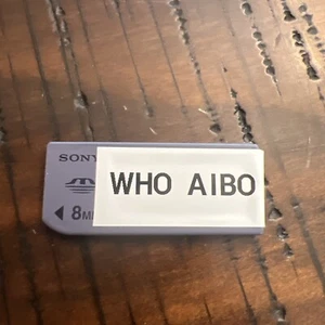 AIBO Sony STICK MSA-8a Who Aibo Memory Stick Free Shipping - Picture 1 of 2