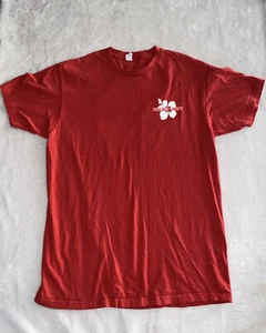 Trader Joe’s T-Shirt Herren L Hibiskusrot Arbeitsshirt Kurzarm - Bild 1 von 9