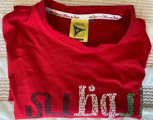 Ferrari T Shirt Men Ferrari World Abu Dhabi Graphic Small S Red Short Sleeve - Picture 1 of 8