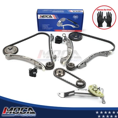 Kit de cadena de distribución para Infiniti FX50 QX56 M56 QX80 Q70 Nissan 5,0 L 5,6 L VK56VD Foto 1 de 4