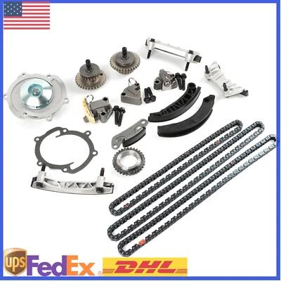 Timing Chain Kit Water Pump For 2011-2015 GMC Acadia 3.6L 2007-2011 Cadillac STS - Image 1 of 4