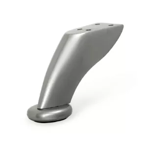 PATA DE ACERO CROMADO PARA MUEBLES/ARMARIO/MESA/SOFÁ 100mm - Imagen 1 de 2
