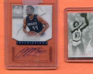 JEFF TAYLOR CHARLOTTE BOBCATS 2012-13 PANINI ELITE AUTOGRAPHED BASKETBALL CARD