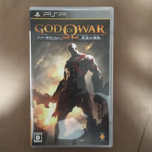 God of war-fantasma de esparta (psp), console de jogos com passagem de rus,  usado, caixa