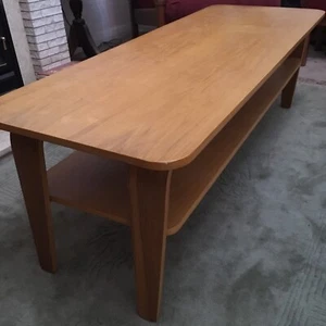 LA REDOUTE COFFEE TABLE - TWO TIER - SOLID WOOD RRP £275 - Picture 1 of 5