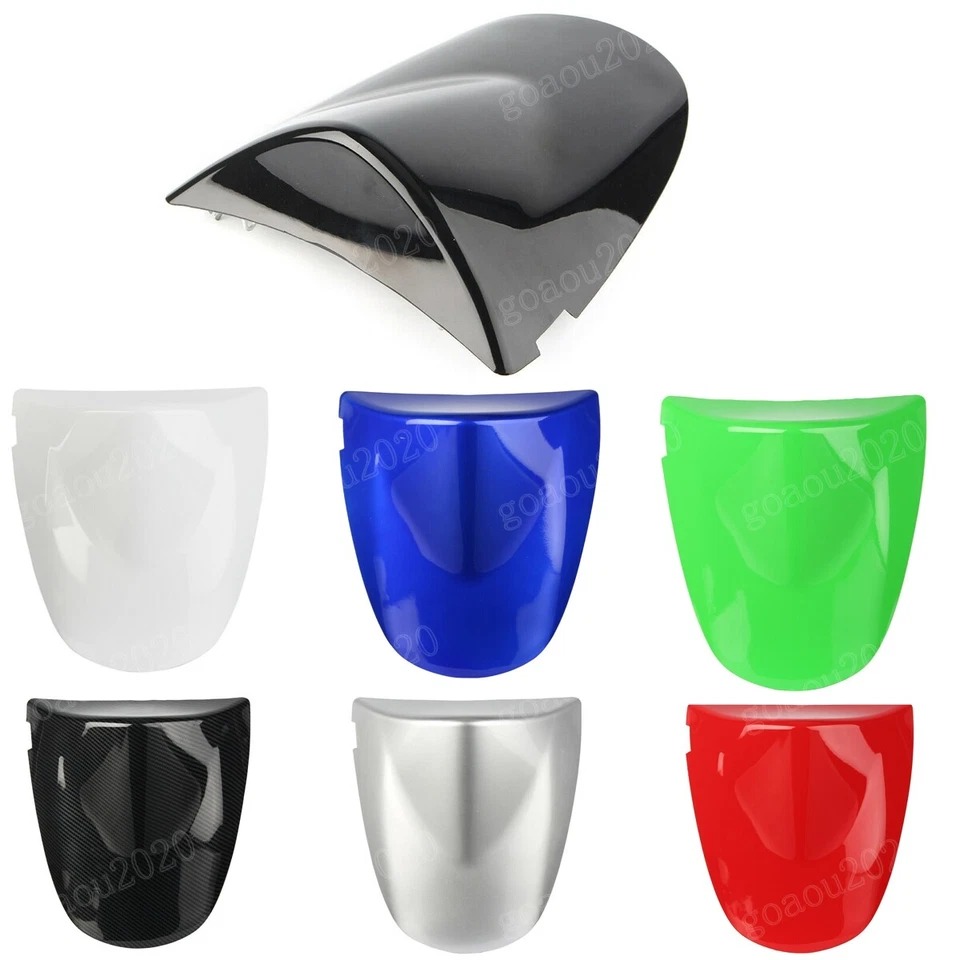 Rear Hard Seat Cover Cowl Fairing For Kawasaki ZX6R 03-04 Z750 Z1000 2003-2006 - Imagem 1 de 4