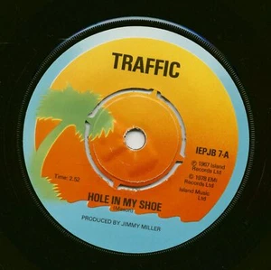 TRAFFIC - Hole In My Shoe - Paper Sun (7inch, 45rpm, SC) - Singles Pop/Diverse - Picture 1 of 2