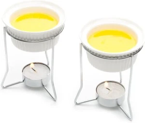 Nantucket Seafood Ceramic Butter Warmers, Set of Two,2 ounce  - Picture 1 of 5