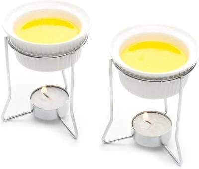 Nantucket Seafood Ceramic Butter Warmers, Set of Two,2 ounce  - Image 1 of 4